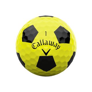 Callaway ERC Soft Truvis golfbollar, gula