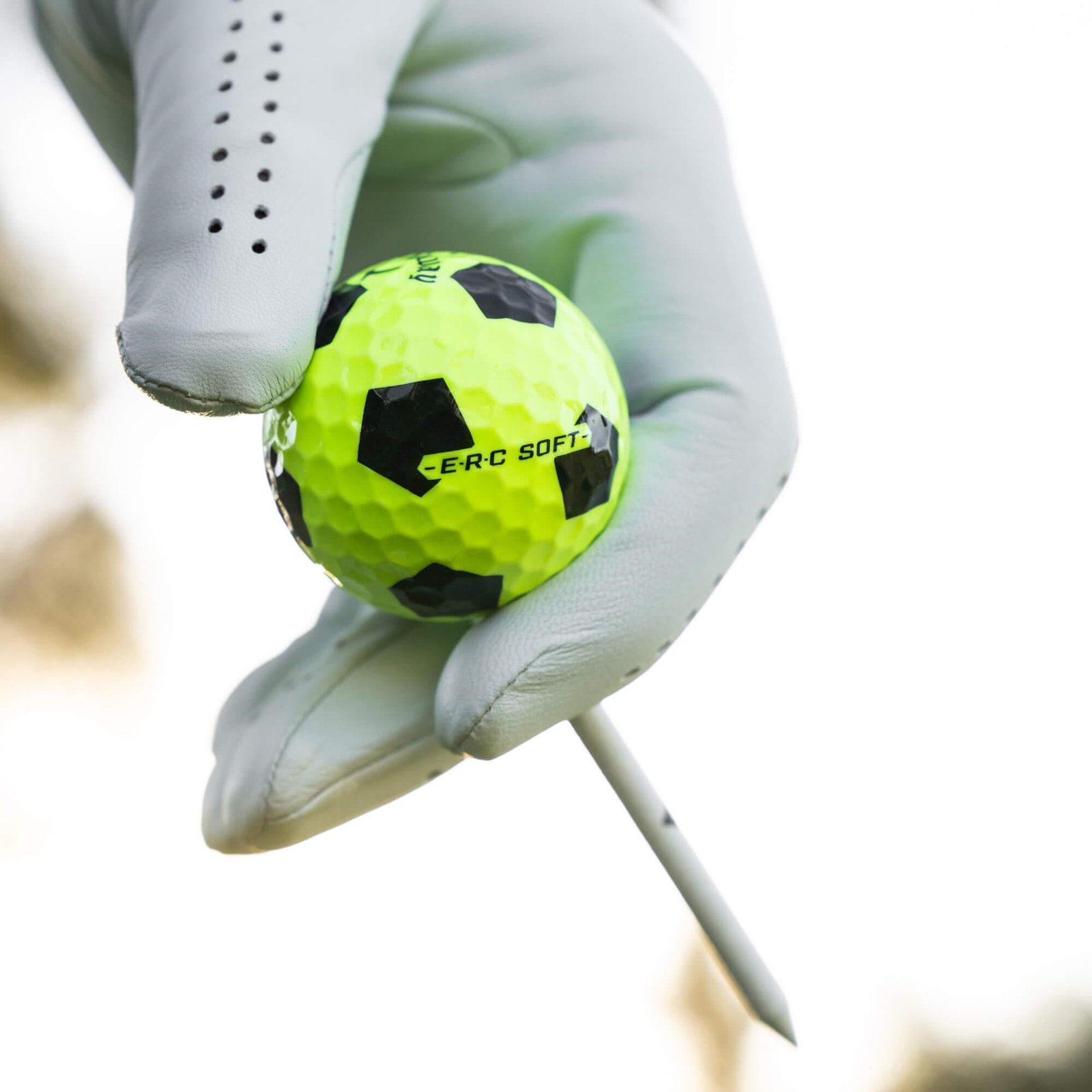 Callaway ERC Soft Truvis golfbollar, gula