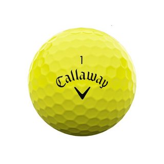 Callaway Supersoft golfbollar (12 bollar), gula