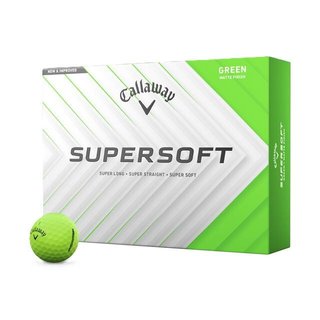 Callaway Supersoft Matte golfbollar, gröna