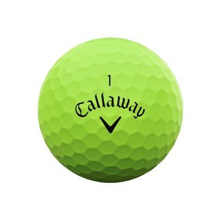 Callaway Supersoft Matte golfbollar, gröna