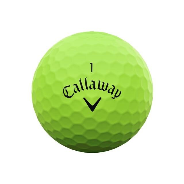 Callaway Supersoft Matte golfbollar, gröna