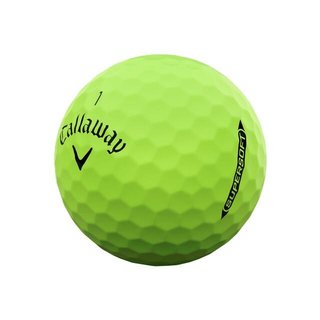 Callaway Supersoft Matte golfbollar, gröna