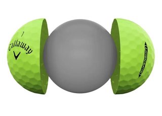 Callaway Supersoft Matte golfbollar, gröna