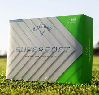 Callaway Supersoft Matte golfbollar, gröna