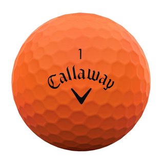 Callaway Supersoft Matte golfbollar, orange
