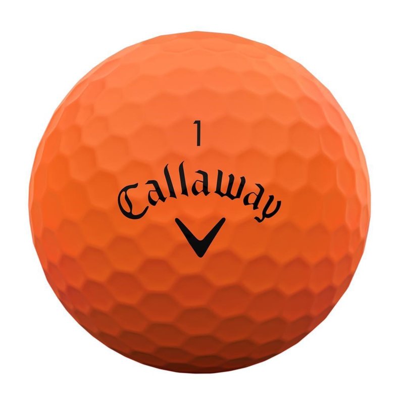 Callaway Supersoft Matte golfbollar, orange