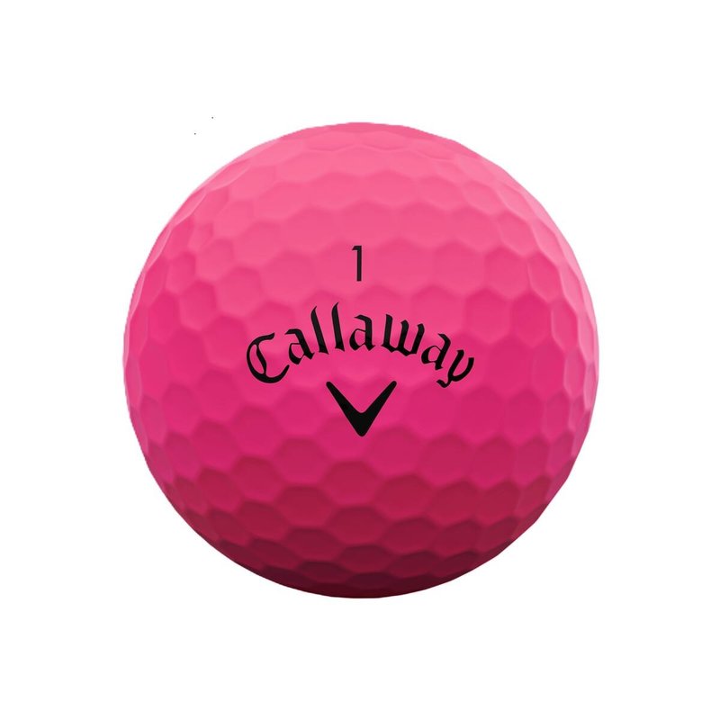 Callaway Supersoft Matte golfbollar, rosa