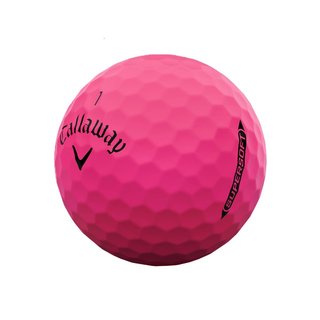 Callaway Supersoft Matte golfbollar, rosa
