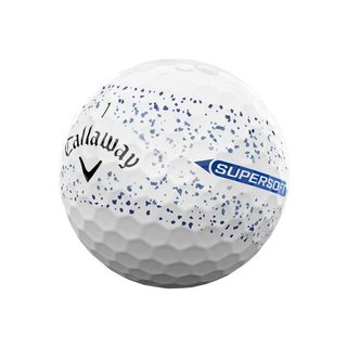 Callaway Supersoft Splatter 360 Blue golfbollar