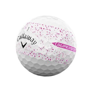 Callaway Supersoft Splatter 360 Pink golfbollar