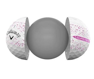 Callaway Supersoft Splatter 360 Pink golfbollar