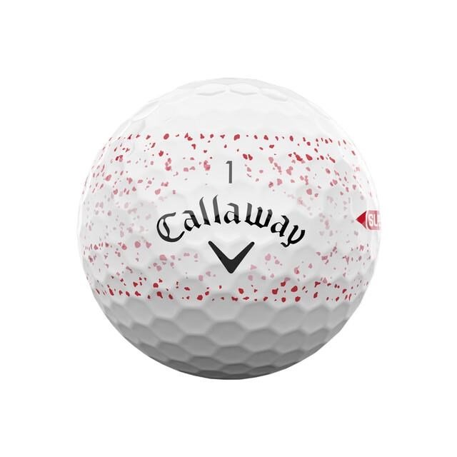 Callaway Supersoft Splatter 360 Red golfbollar