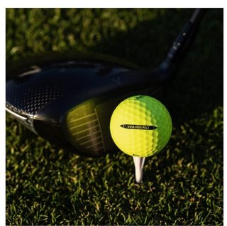 Callaway Warbird Distance+ golfbollar, gula