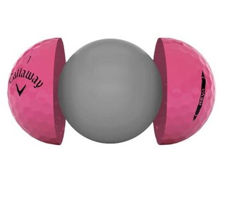 Callaway REVA golfbollar, rosa