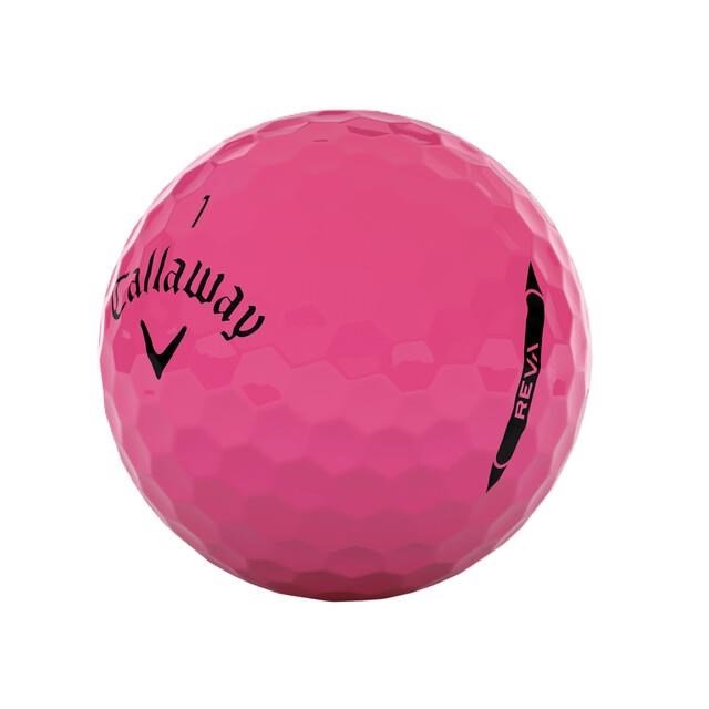 Callaway REVA golfbollar, rosa