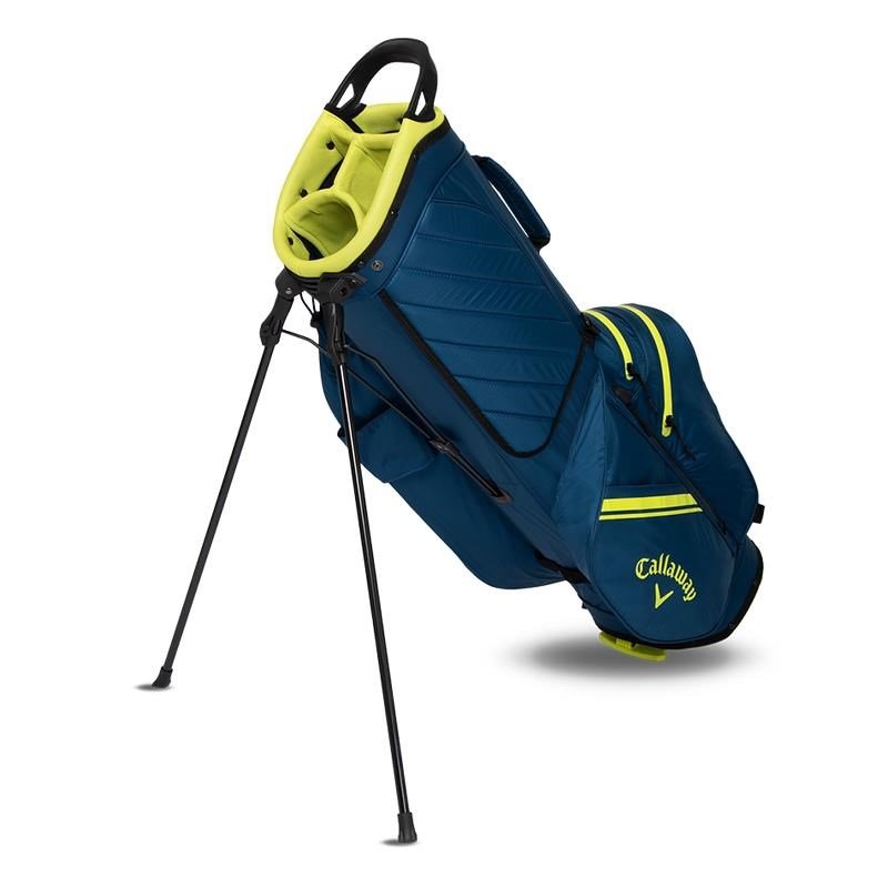 Callaway Chase Dry stand bag, navy/fluorescerande gul