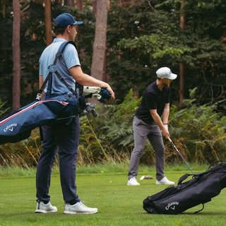 Callaway Carry+ stand bag, svart
