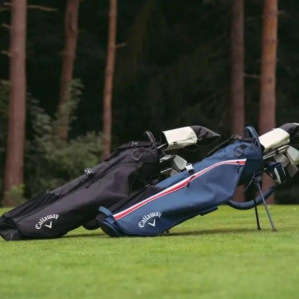 Callaway Carry+ stand bag, navy/white/red