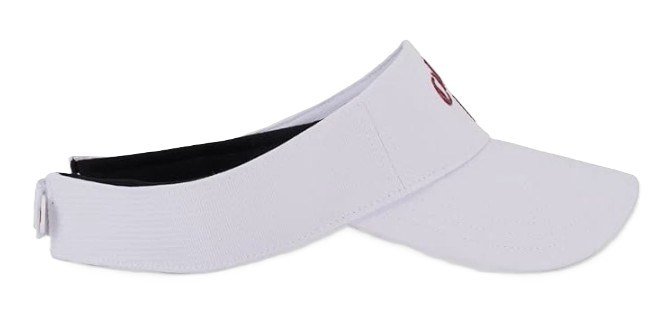 Callaway Liquid metal visor herr keps, vit/cardinal