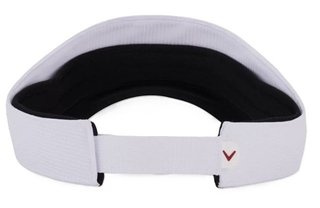 Callaway Liquid metal visor herr keps, vit/cardinal