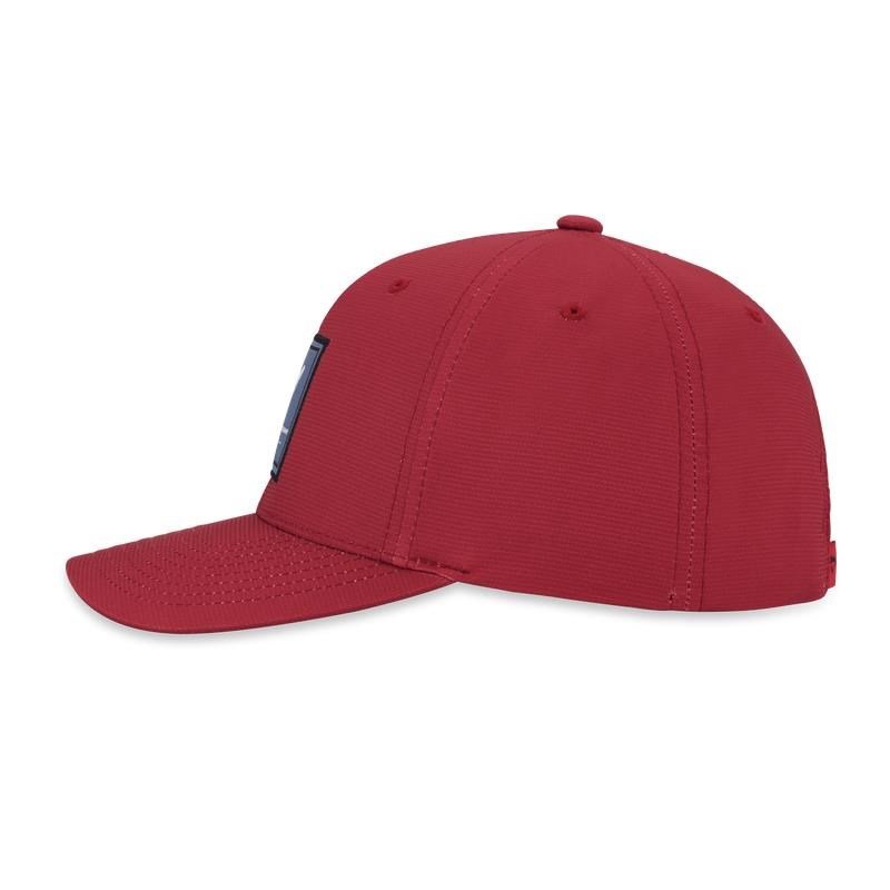 Callaway Rutherford FLEXFIT® Snapback herr keps, cardinal red