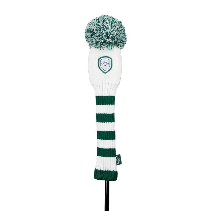 Callaway Pom Pom Hybrid headcover, vit/grön