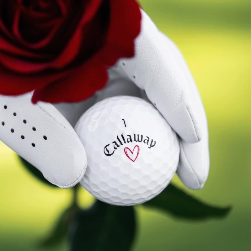 Callaway Supersoft golfbollar, Valentine Love