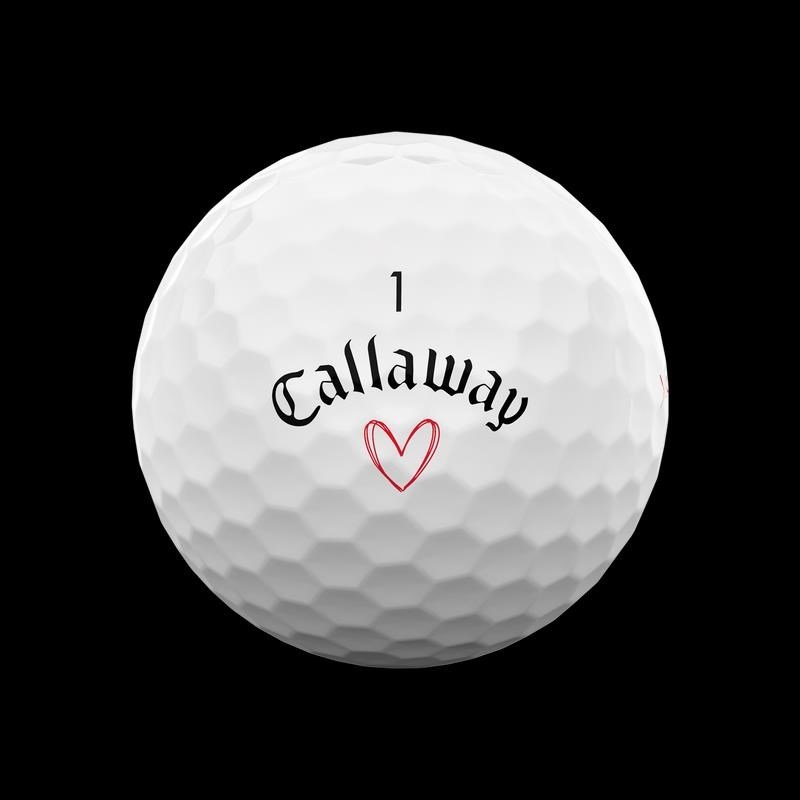 Callaway Supersoft golfbollar, Valentine Love