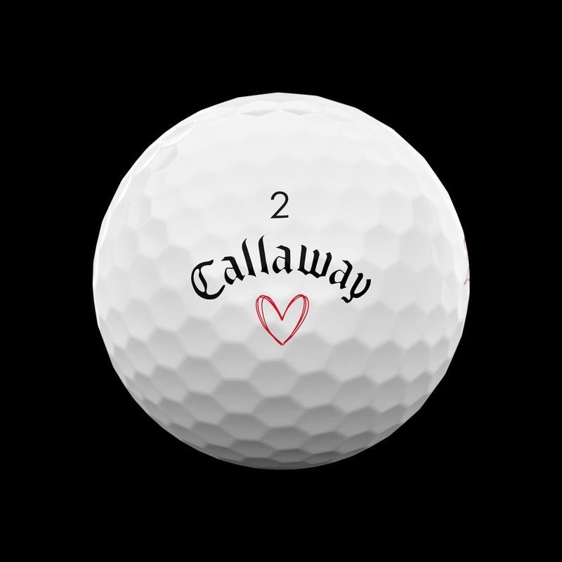Callaway Supersoft golfbollar, Valentine Love
