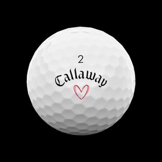 Callaway Supersoft golfbollar, Valentine Love
