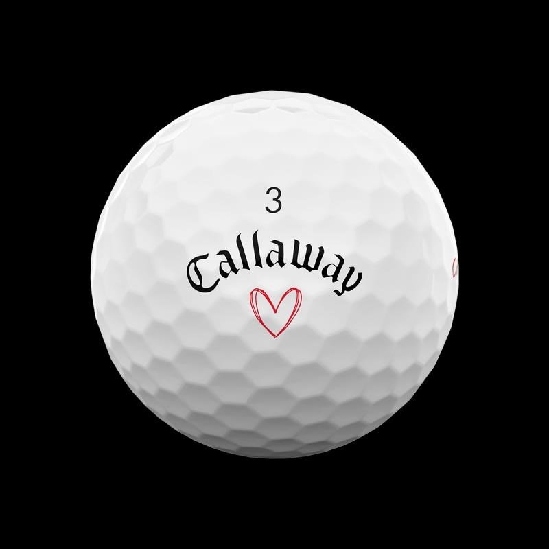 Callaway Supersoft golfbollar, Valentine Love