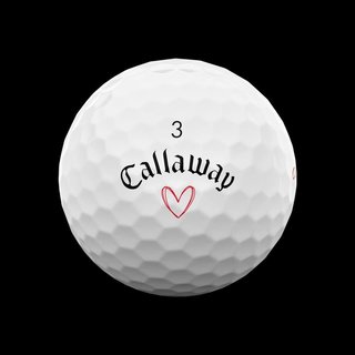 Callaway Supersoft golfbollar, Valentine Love