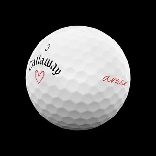 Callaway Supersoft golfbollar, Valentine Love