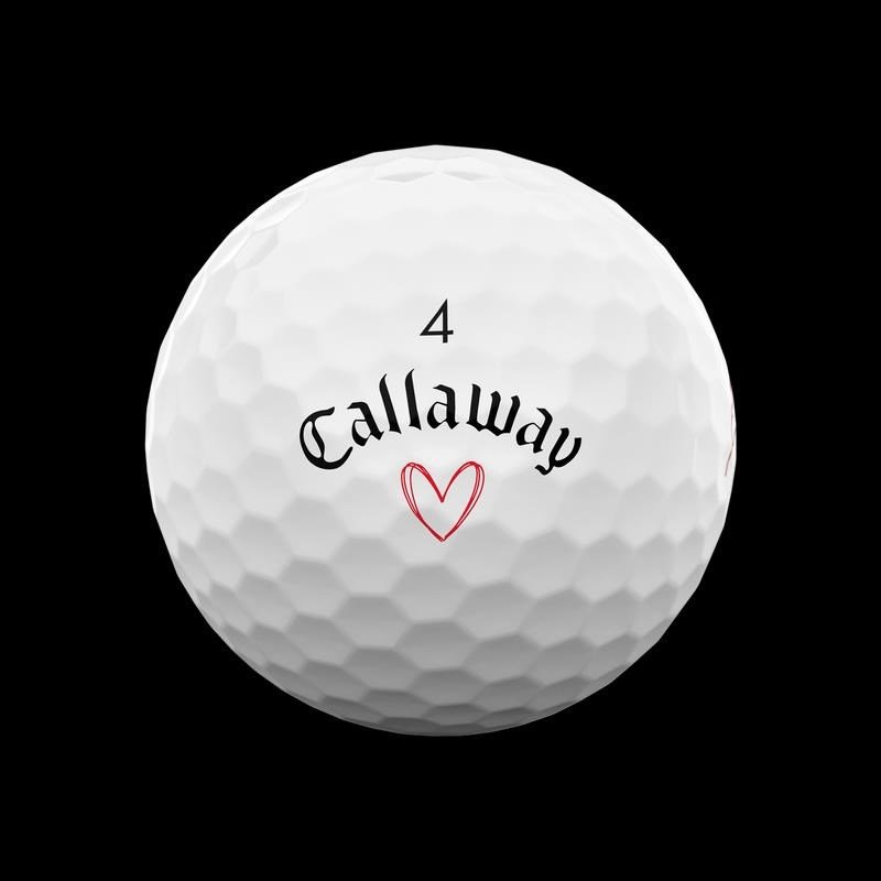 Callaway Supersoft golfbollar, Valentine Love