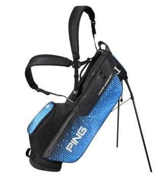 PING Hoofer Monsoon stand bag, black/blue