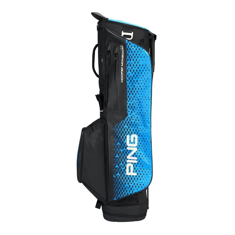 PING Hoofer Monsoon stand bag, black/blue