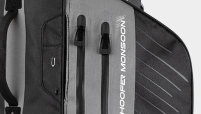 PING Hoofer Monsoon stand bag, black/blue