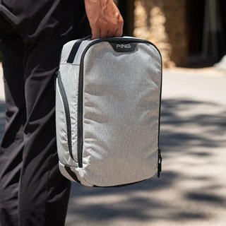 PING Ping Shoe Bag skobag, textured heather grey