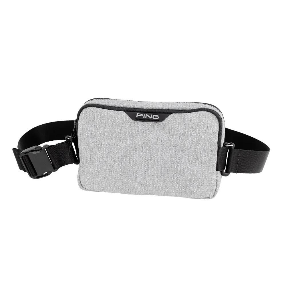 PING Golf Ping Valuables Pouch bag, textured heather grey