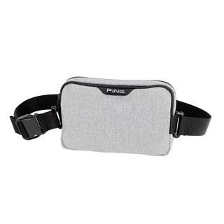 PING Golf Ping Valuables Pouch bag, textured heather grey