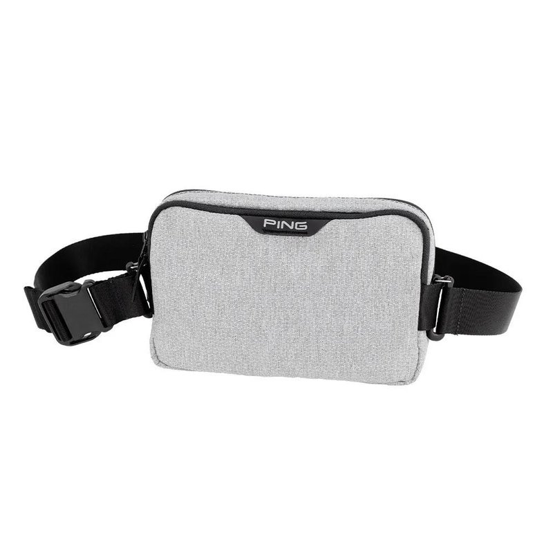 PING Golf Ping Valuables Pouch bag, textured heather grey