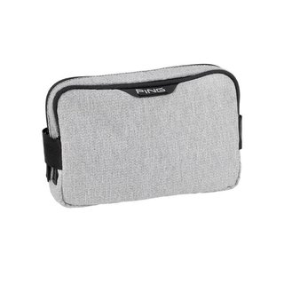 PING Golf Ping Valuables Pouch bag, textured heather grey