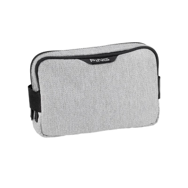 PING Golf Ping Valuables Pouch bag, textured heather grey