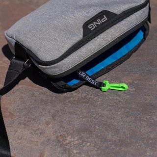 PING Golf Ping Valuables Pouch bag, textured heather grey