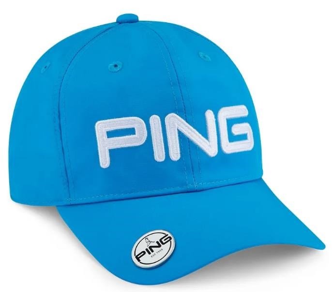 PING Ball Maker herr keps, process blå