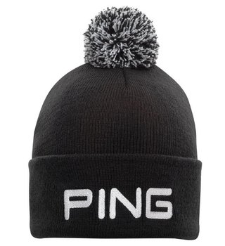 PING Classic Bobble vinter mössa, svart
