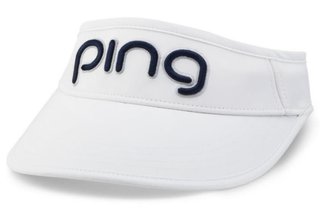PING Tour damvisir, vit