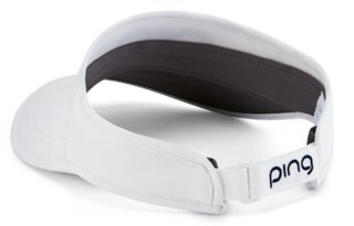 PING Tour damvisir, vit