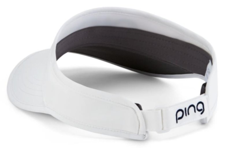 PING Tour damvisir, vit